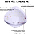 thumbnail image 4 of Lámpara de Uñas, 200W 45 UV LED Lámpara de Uñas para Esmalte de Gel, Secador de Uñas con 4 Ajustes de Temporizador y Pantalla LCD, Lámpara de gel de Curado Portátil más Rápido, 4 of 5
