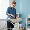 thumbnail image 6 of 43.3x13.0in Foldable Ironing Board with Clothes Storage Rack, Multi-Height Adjustable Household Stable Large Size Extended Board, 6 of 8