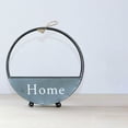 thumbnail image 3 of CSCHome Durable Iron Round Flower Pot Storage Dual Purpose Basket Home Wall Balcony Decor(White), 3 of 5