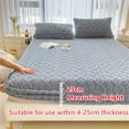 thumbnail image 5 of BH-JJSMGS Elastic Bed Sheets, Elastic Bedsheets Queen/King/Full/Double Size, Luxury Waterproof Breathable Mattress Protector Covers (Beige,Queen), 5 of 7