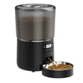 thumbnail image 1 of 4L Auto Cat Feeder Pet para Smart Dispensador de croquetas de alimentos cuenco de acero inoxidable, 1 of 12