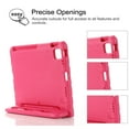 thumbnail image 6 of iPad Pro 12.9 Case 2020 for Kids, Allytech Light Wight Shockproof Convertible Handle Stand Cover [Supports 2nd Gen Pencil Charging Mode] Cover for Apple iPda 12.9 4th Generation, Rose, 6 of 6