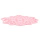 thumbnail image 5 of Utensilios de cocina, estera de mesa rosa, estera hueca para tazas, posavasos, rendimiento finamente sintonizado, 5 of 9