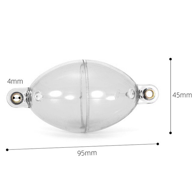 Flotador De Pesca 5 uds flotadores de burbujas de inyección de agua bola hueca pesca boya flotante Bobber Hugtrwg Para Estrenar