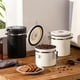 thumbnail image 5 of Coffee Canister Airtight Bean Container Storage Box 1.5L Black, 5 of 5