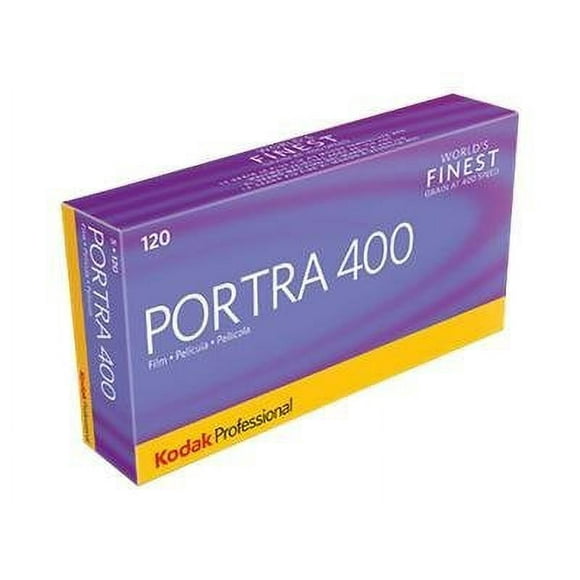 Kodak PROFESSIONAL PORTRA 400 - Color print film 120 (6 cm) ISO 5 rolls #8331506