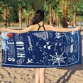 thumbnail image 2 of Oversized Beach Towels Quick Dry Soft Large and Thin Pool & Beach Towels for Swimming Pool Camping Beach Accessories, 2 of 4