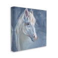 thumbnail image 3 of Stupell Industries Gentle Gray Horse Painting Animals & Insects Painting Gallery Wrapped Canvas Print Wall Art, 24 x 24, 3 of 7