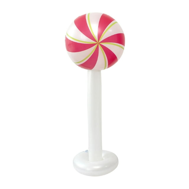 Adorno navideño inflable, piruleta, caramelo inflable, decorativo, versátil, grande Estilo A