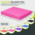 thumbnail image 3 of ProsourceFit Exercise Balance Pad for Fitness and Physical Therapy 15"x19" Large, 3 of 6