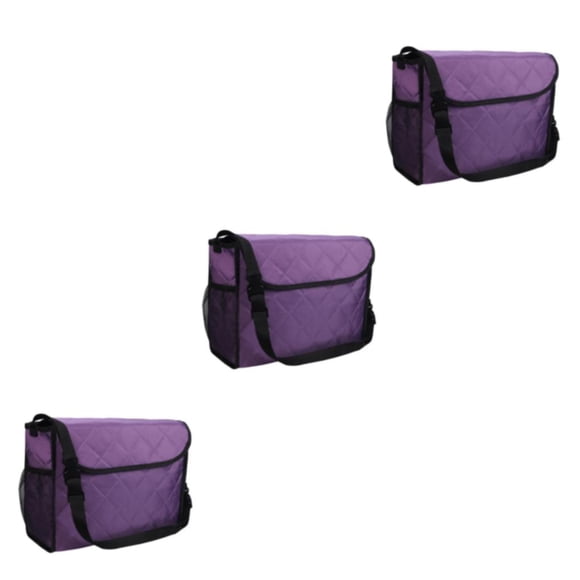 Bewildely Wheelchair Bag Storage Pouch Tote for Travel Seniors Rollator Type1 NO1