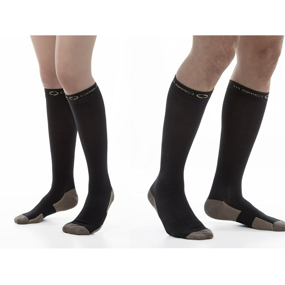 Copper Fit Copper Fit Gripper Socks, 2 pack, L/XL