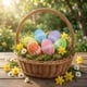 thumbnail image 4 of Decoraciones de Pascua, adornos de Pascua, regalos de Pascua Huevos de Pascua Huevo de encaje de Pascua Decoración festiva para el hogar Colgante Patio Decoración de mesa para el hogar Cáscara de huev, 4 of 7