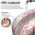 thumbnail image 5 of Womens Pink Baseballs with Bows Pattern Lunch Box for Work,Insulated Lunch Bag for Women,Loncheras Para Mujer,Leakproof Adult Lunch Bag for Work,Beach,Travel,Picnic,Camping, 5 of 7