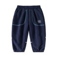 thumbnail image 3 of Bovxnpu Unisex Boys Sweatpants Comfortable Sweatpants for Kids Casual Trousers, 3 of 8