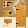 thumbnail image 3 of Outdoor Storage Cabinet Tool Shed Wooden Garden Shed, 3 of 5