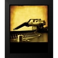 thumbnail image 2 of Braun Studio 15x18 Black Modern Framed Museum Art Print Titled - Music Vinyl 1, 2 of 5