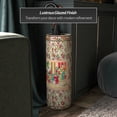 thumbnail image 5 of Red Lantern 24" Rose Medallion Porcelain Umbrella Stand, 5 of 10