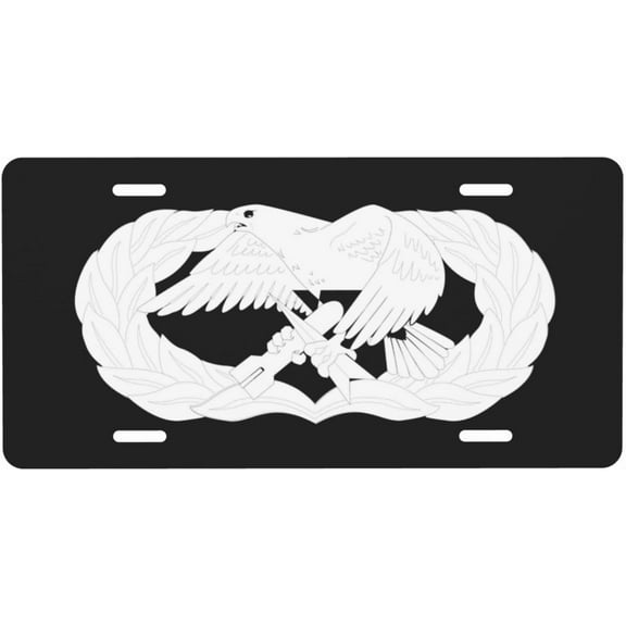 United States Air Force Maintenance Badge License Plate for Front of Car Sign License Plates 6x12 Inches Metal Car Plates Tag Vanity Novelty Car Decor Tag