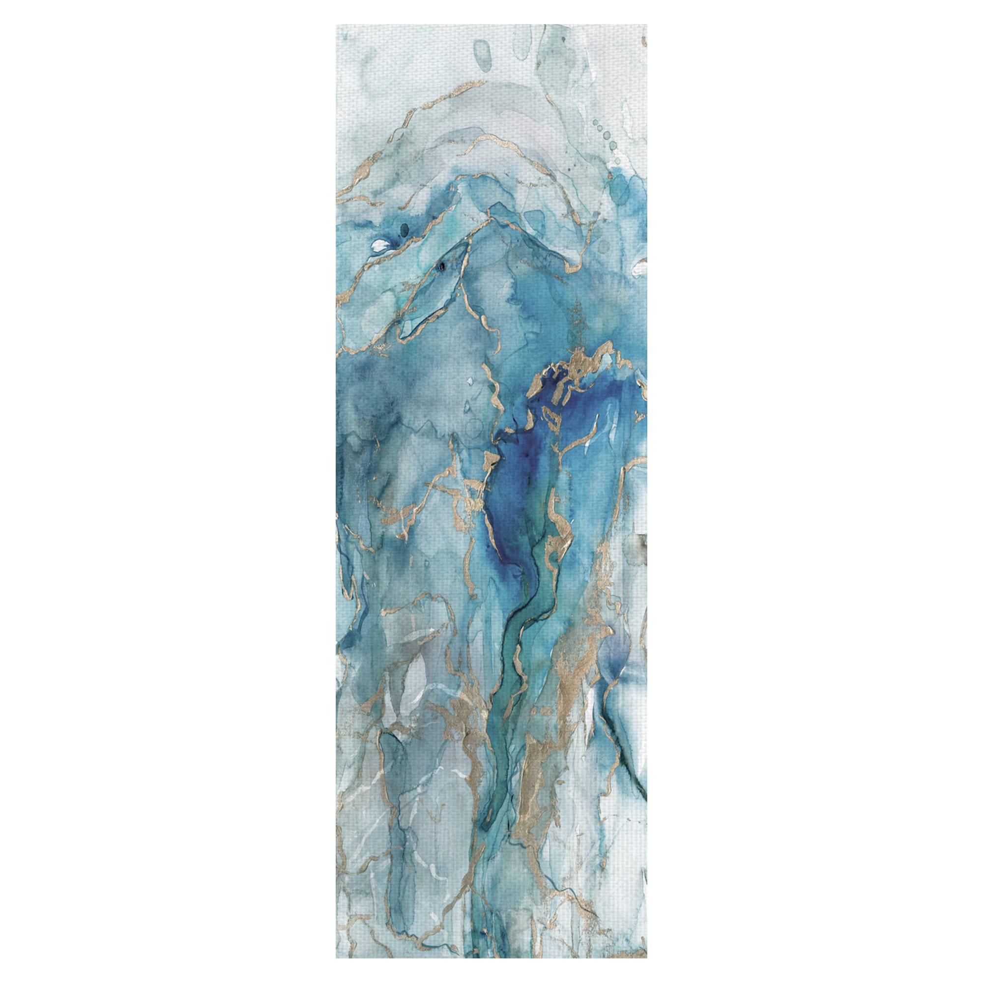 Abstract Lapis Light Panel I by Carol Robinson Wrapped Canvas Art Painting