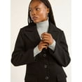 thumbnail image 4 of Free Assembly Women’s Faux Wool Long Coat, Sizes XS-XXXL, 4 of 5