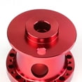 thumbnail image 3 of DNA Motoring HUB-ALU-N6-RD Aluminum Steering Wheel 6-Hole Hub Adaptor Kit (Red) - 200ZX / 240SX / 300ZX / Sentra / Maxima Fits select: 1993-2011 NISSAN ALTIMA, 1989-1998 NISSAN MAXIMA, 3 of 4