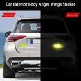 thumbnail image 6 of Leadrop 2Pcs Car Sticker Reflective Waterproof Decorative Universal Creative Angel Wing Car Auto Body Sticker Decal Vehicle Supplies, 6 of 11