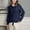 Navy, variant on Goodtrade8 Sweaters for Women Knitted Plus Size Solid Color Crew Neck Casual Long Sleeve Sweater Tops for Women Sizes S-XXXL
