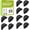 Black, variant on Bukihome Shoe Filler Inserts for Loose Shoes, 4 Pairs Shoe Toe Fillers for Men & Women, Adjustable Foam Insoles for Extra Space, Shoe Stuffers for Sneakers, Boots, Flats (Black, Large Size)
