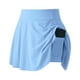 thumbnail image 5 of TRKIYQC Falda Plisada de Tenis para Mujer, Falda Deportiva Culottes de Color Sólido de Línea A de Cintura Alta TRKIYQC moda, 5 of 7