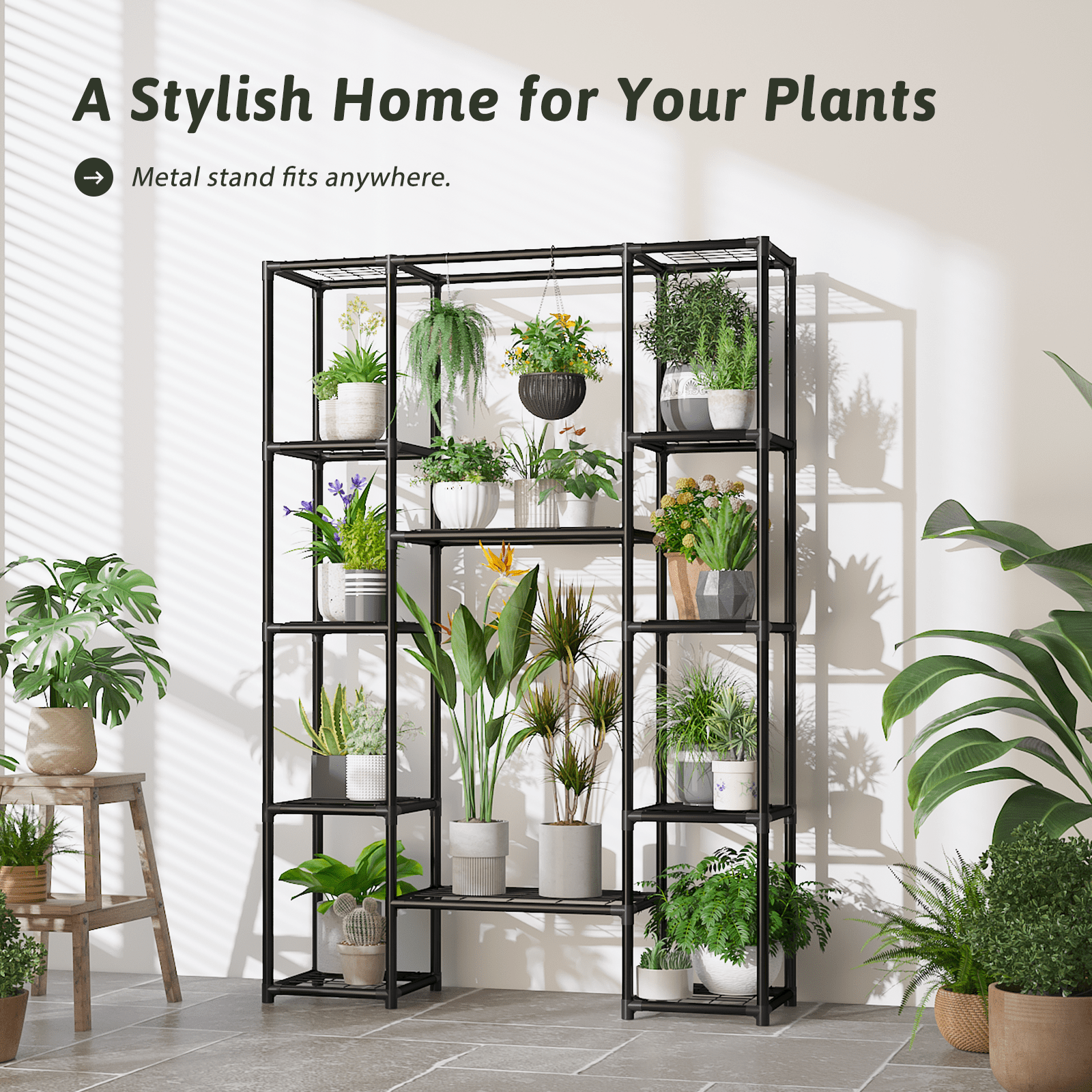 Plant Stand Metal Outdoor Indoor Tall Large Plant Taiwan | Ubuy