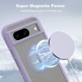 thumbnail image 6 of for Google Pixel 8A 5G Series Case- Purple, Slim, & Tough, Pocket-Friendly, ,Support for MagSafe Phone Case, 6 of 12
