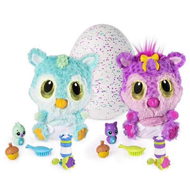 Hatchimals HatchiBabies Chipadee Hatching Egg with Interactive Pet Baby (Styles May Vary