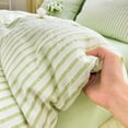 thumbnail image 2 of Ensemble de Literie Jacquard 100 % Coton 4 Pcs Taille Grand 1.5m 100TC 100GSM, 2 of 9