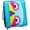 Light Blue and Purple, variant on Case-it Z-Binder Two-in-One 1.5-Inch D-Ring Zipper Binders, Red