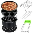 thumbnail image 2 of Dvkptbk Air Fryer 8Pcs Fryer Accessories 7 Inch for Grill Pot Kitchen Cooking Tool Kitchen Essentials, 2 of 8