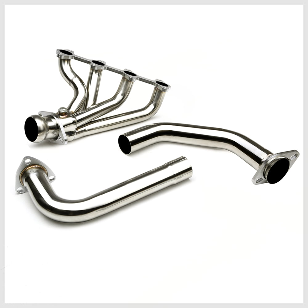 ACUMSTE Manifold Exhaust Header Stainless Exhaust Header Fit for 1994-2004 Chevy S10 Pick Up GMC Sonoma
