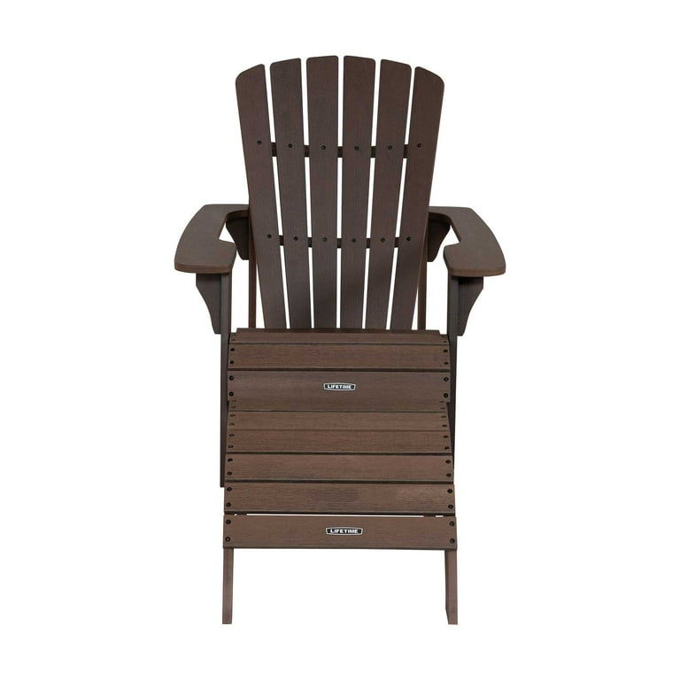 Lifetime adirondack chair 2025 and table combo