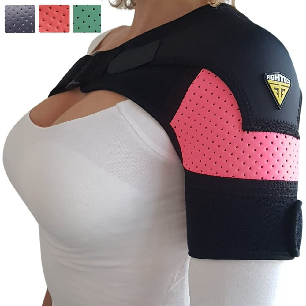 FIGHTECH Shoulder Brace for Men and Women; Compression Support for Torn