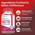 thumbnail image 4 of Keto Drops Keto ACV Gummies 1000MG Dietary Supplement 60 Gummys, 4 of 9