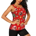 thumbnail image 2 of Lsque Mario Printed Workout Tank Tops for Women, Athletic Sports Tank Tops, Compression Sleeveless Dry Fit Shirts,Sleeveless Yoga Shirt-Large, 2 of 9