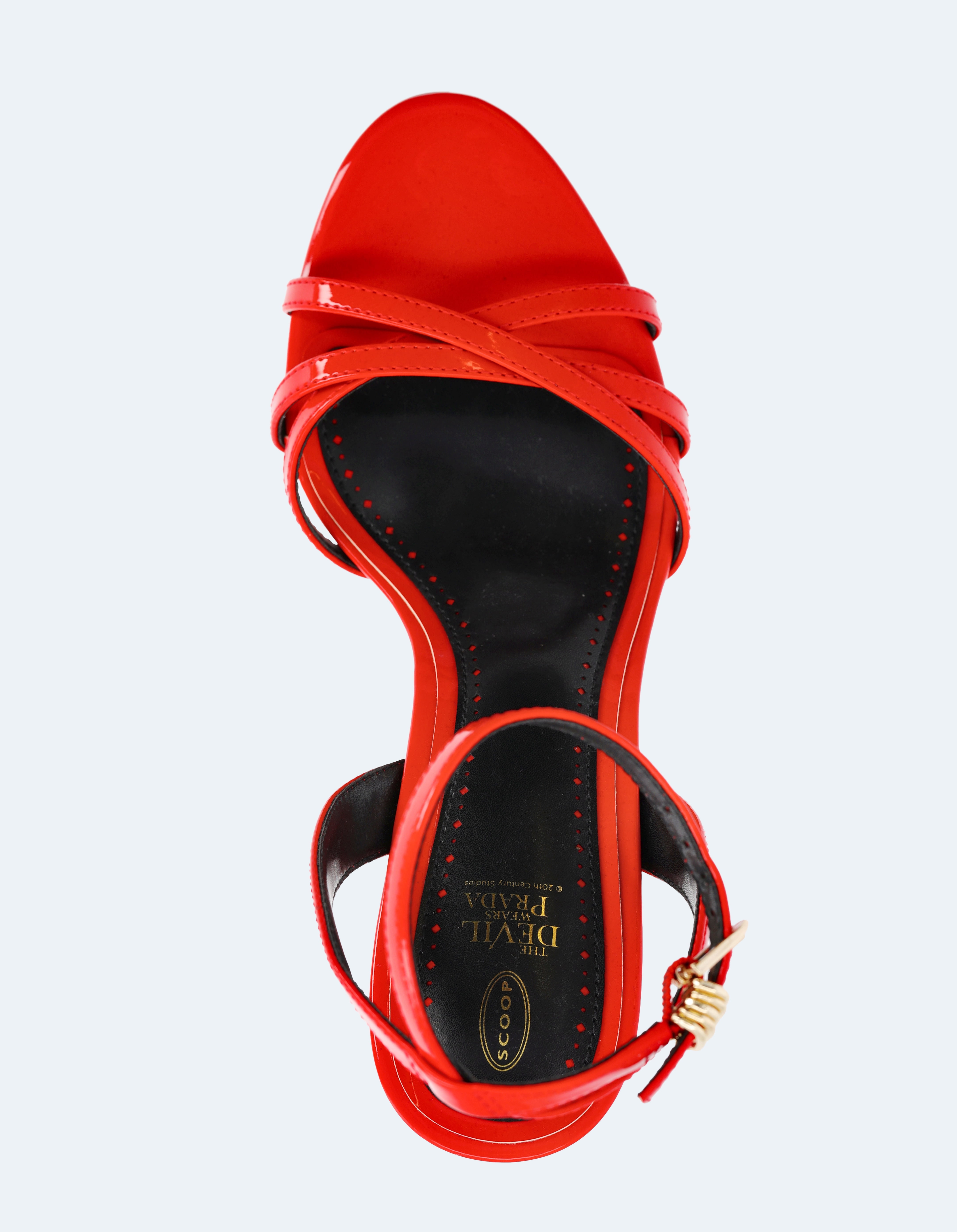 Devil Wears Prada Scoop Collection Women's Strappy Stiletto Heels