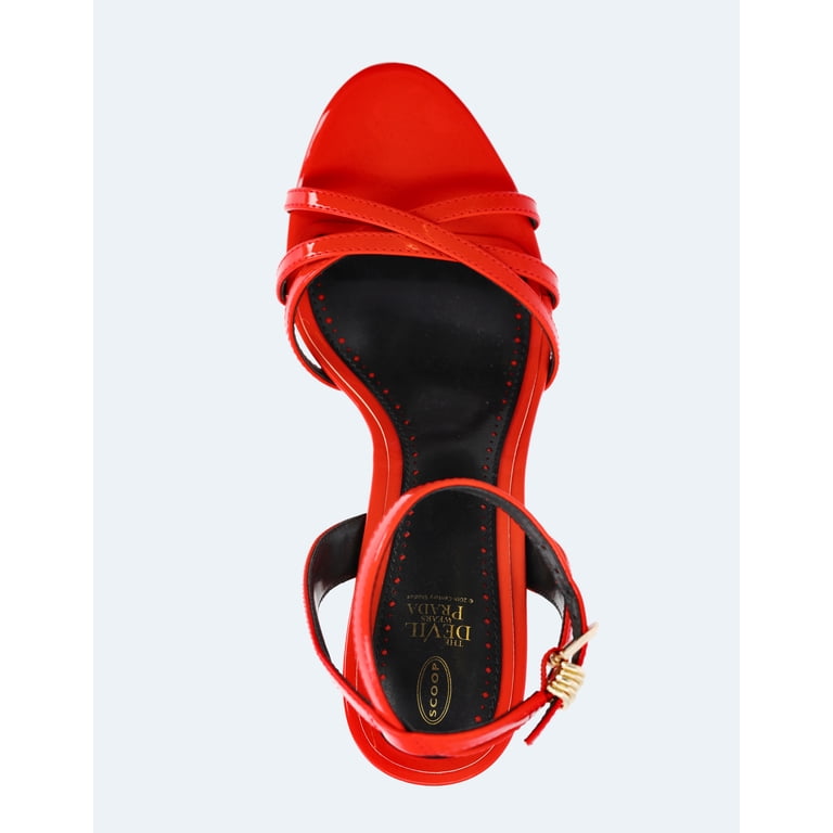Devil Wears Prada Scoop Collection Women's Strappy Stiletto Heels