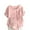 Pink, variant on Vmvidoty Womens Cotton Linen Tops Fashion Casual Solid Cotton Linen Shirts Crew Neck Buttons Short Sleeve Tunic Blouse Summer Tops for Women 2026 Navy XXXXXL