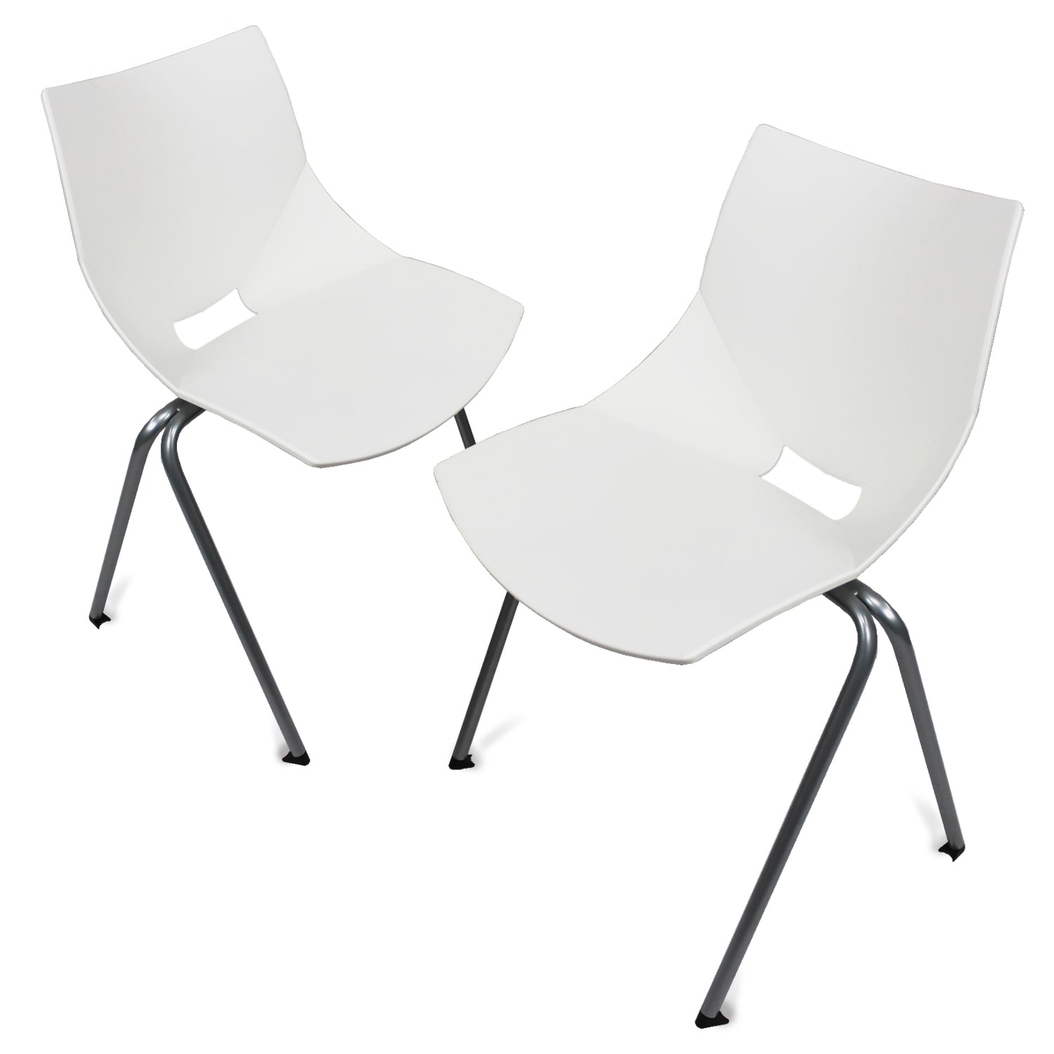GloDea Shell Outdoor Chair, Beige, Set of 2 - image 4 of 5