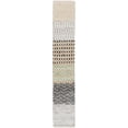 thumbnail image 5 of Hand-Woven Contemporary Reversible Rug 5'x7'6 Grey/Tan, 5 of 5
