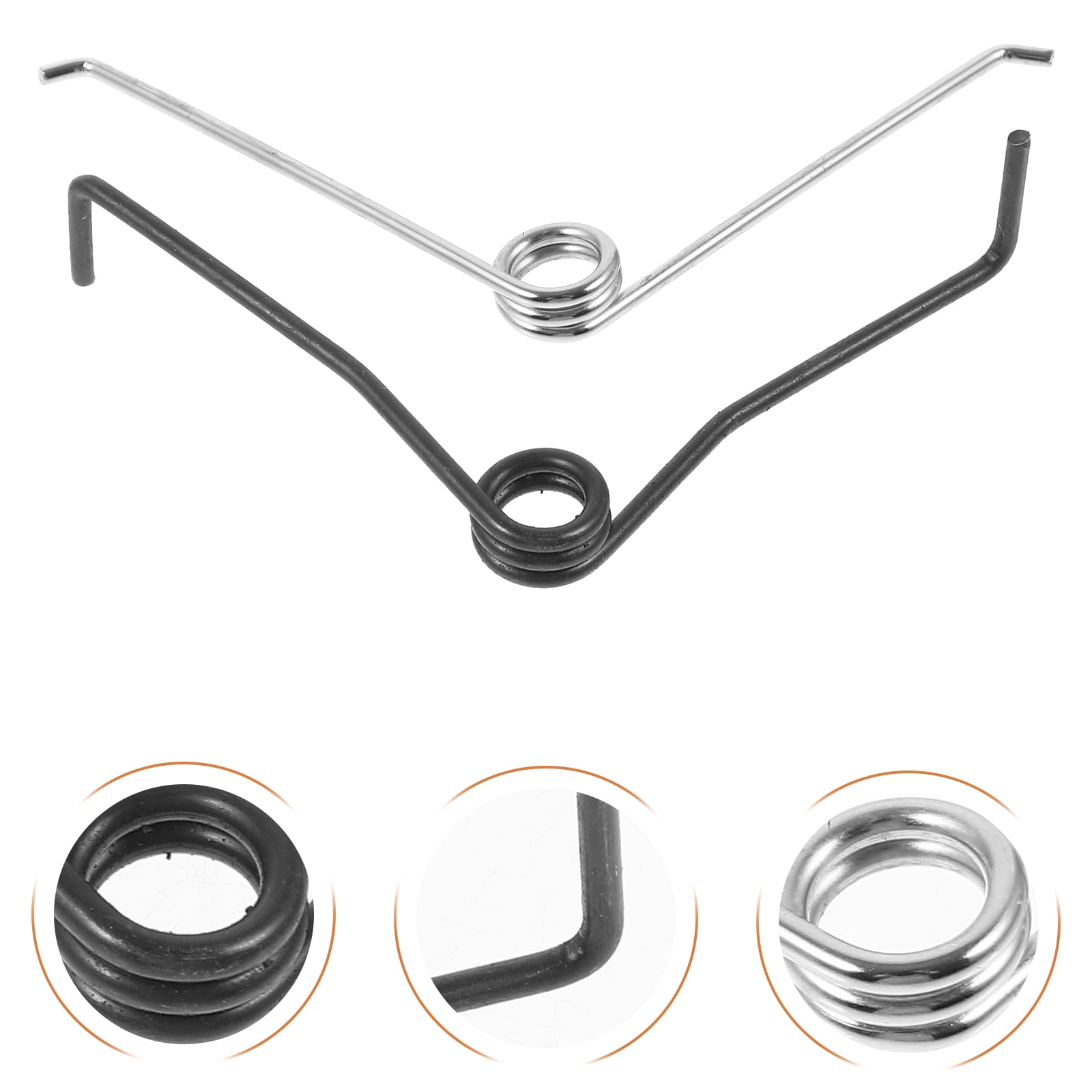 YSNOOWE 20Set Manganese Steel Small Springs for Pruning Shears in Gardening 3.5x1.6x0.2in