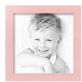 thumbnail image 2 of ArtToFrames 11" x 11" Pink Picture Frame, 11x11 inch Pink Wood Poster Frame (WOM-4120), 3 Pack, 2 of 7