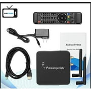 StreamGenieTV 2.0 Stream Box by FreeStream, with Dual WiFi Antenna and Remote, with Newest StreamGenie 2.0 Software