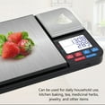 thumbnail image 2 of Balance de Cuisine Numérique à Double Plateforme, Mesure Précise avec Surface en Acier Inoxydable, Supporte Plusieurs Unités de Pesée, Fonction Tare Facile, Fonction d'Arrêt Automatique, pour Ingrédients, 2 of 5